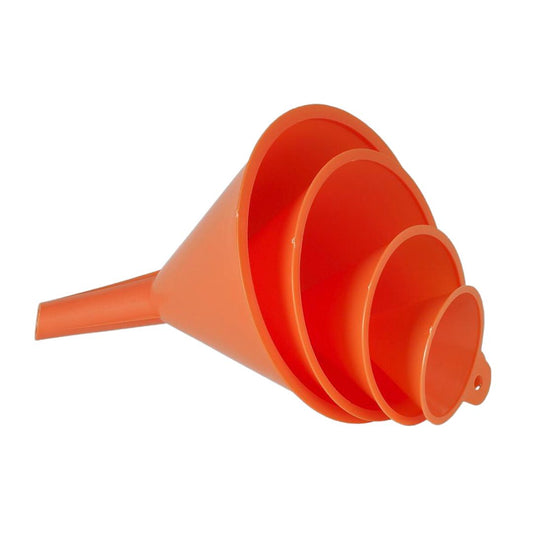 PRESSOL PLASTIC FUNNEL SET 4PCS-Funnels-Pressol-4 Pack-Detailing Shed