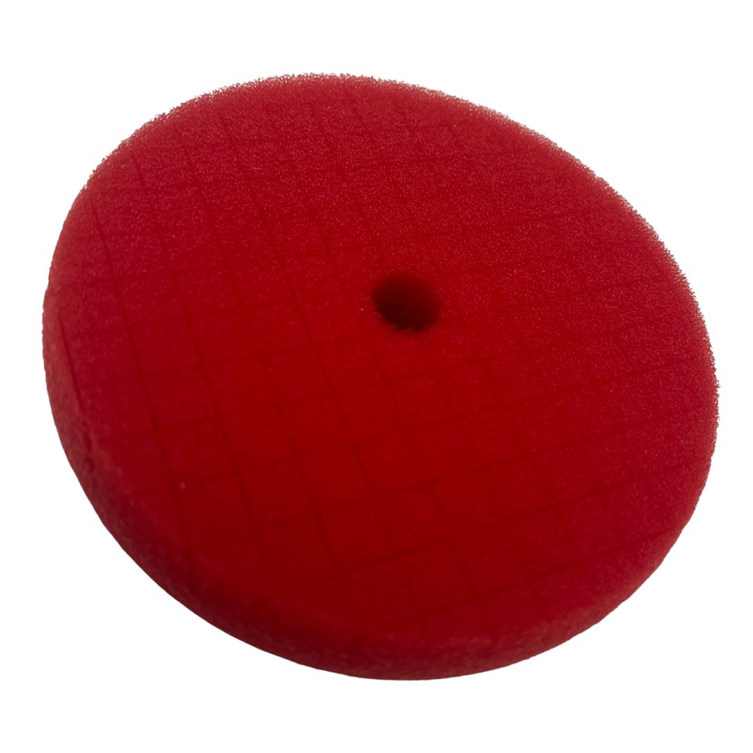 Maxshine Cross Cut Foam Pad - Red Finishing - 3 inch-Polishing Pads-Maxshine-3 Inch-Detailing Shed