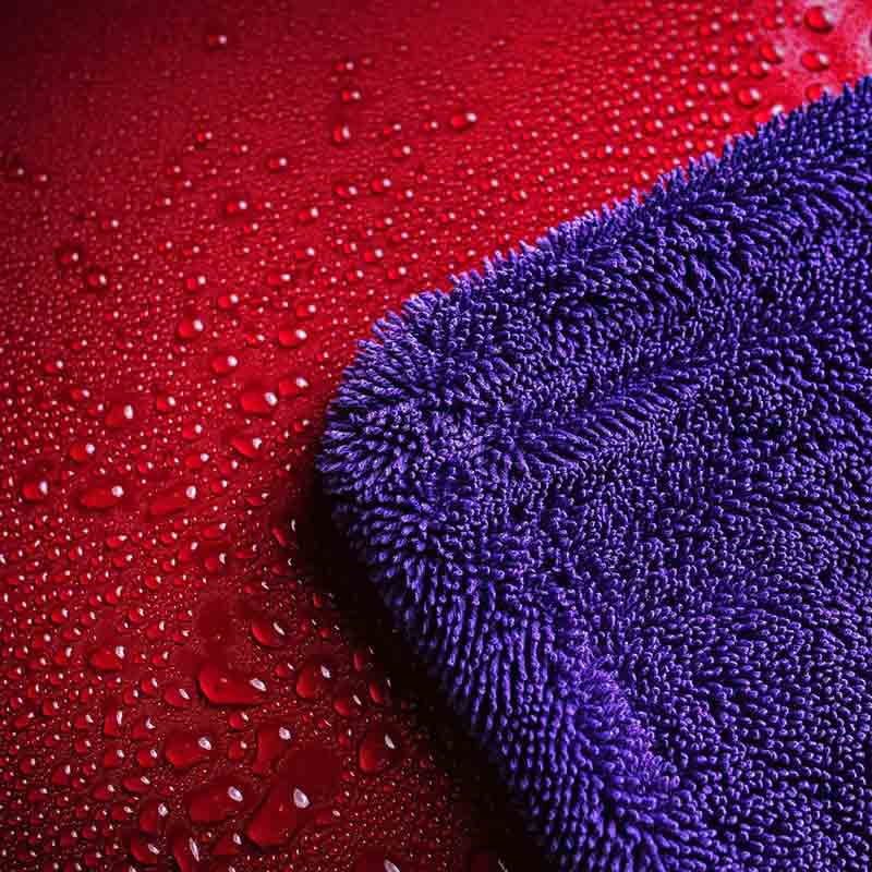 MAXSHINE Purple Duo Twisted Loop Drying Towel 60x50cm or 60x90cm 1200GSM-Drying Towel-Maxshine-Detailing Shed