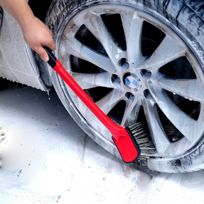 Maxshine Soft Grip Tire & Wheel Cleaning Brush-Long Handle-Automotive Brush-Maxshine-Tire & Wheel Cleaning Brush-Detailing Shed