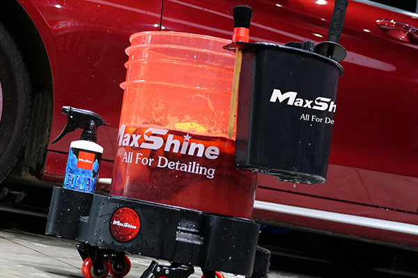 MAXSHINE Detailing Bucket Caddy Black/Red-Bucket Caddy-Maxshine-Detailing Shed