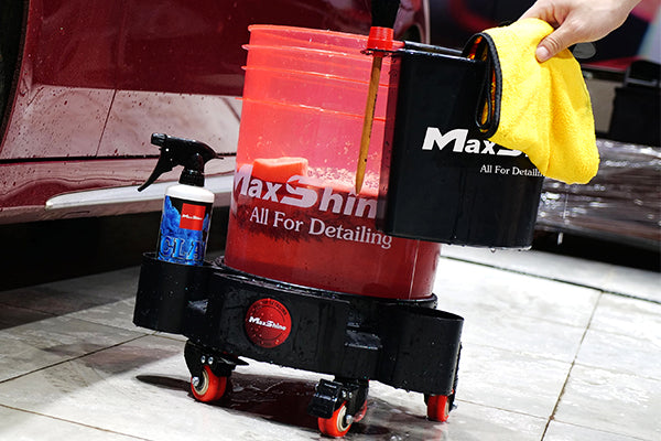 MAXSHINE Detailing Bucket Caddy Black/Red-Bucket Caddy-Maxshine-Detailing Shed