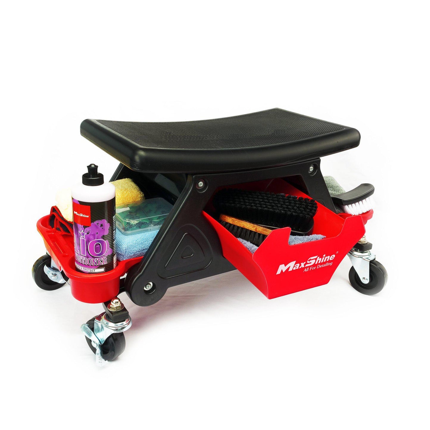 Maxshine Rolling Sit-On Detailing Creeper-Wheel Stand-Maxshine-Detailing Shed