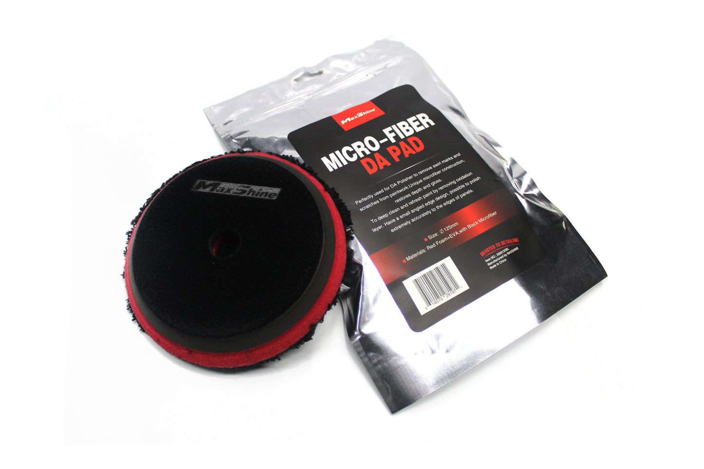 MAXSHINE Microfiber Polishing Pad-One Step 5"/6"Inch-Heavy Cutting Pad-Maxshine-Detailing Shed